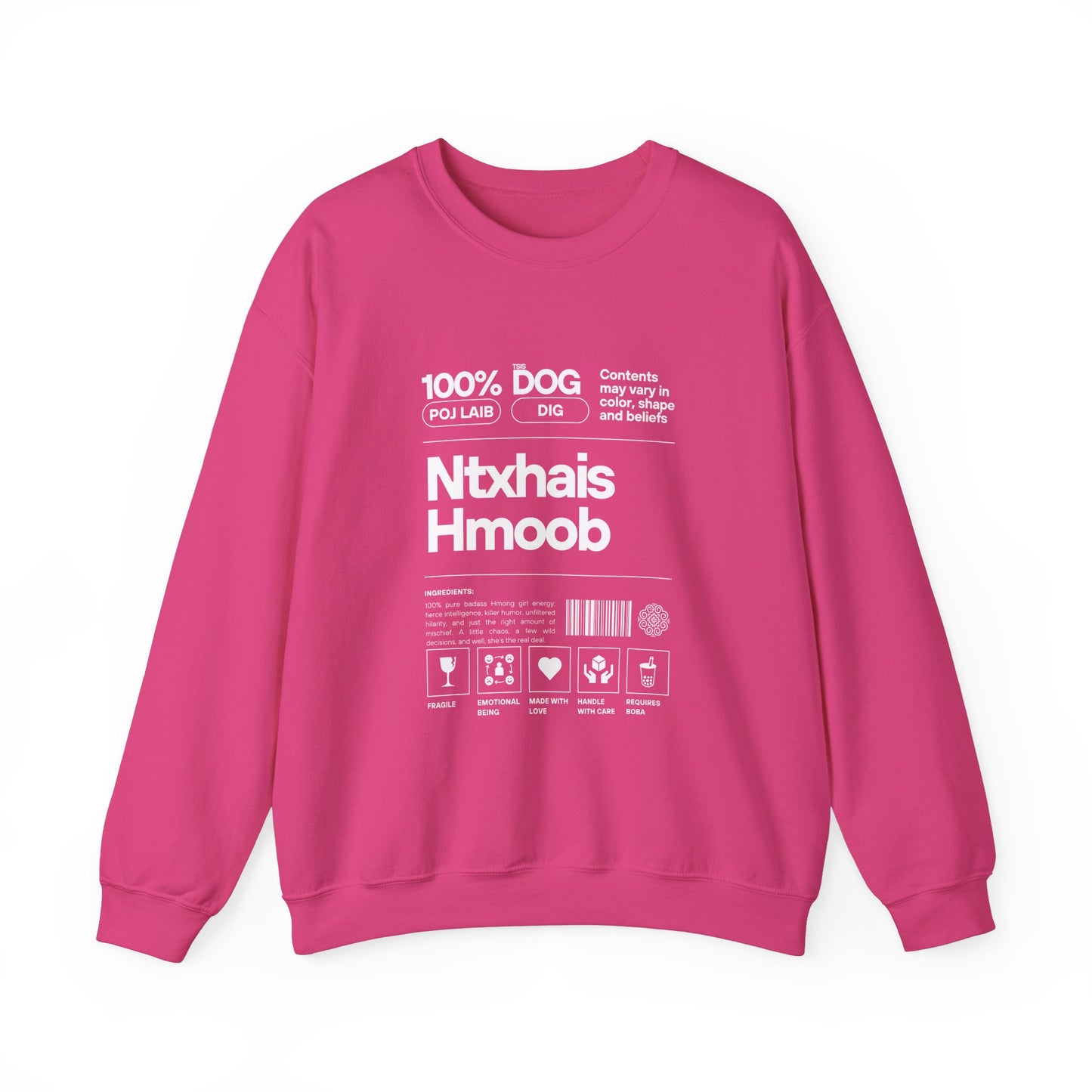100% Poj Laib Crewneck Sweatshirt