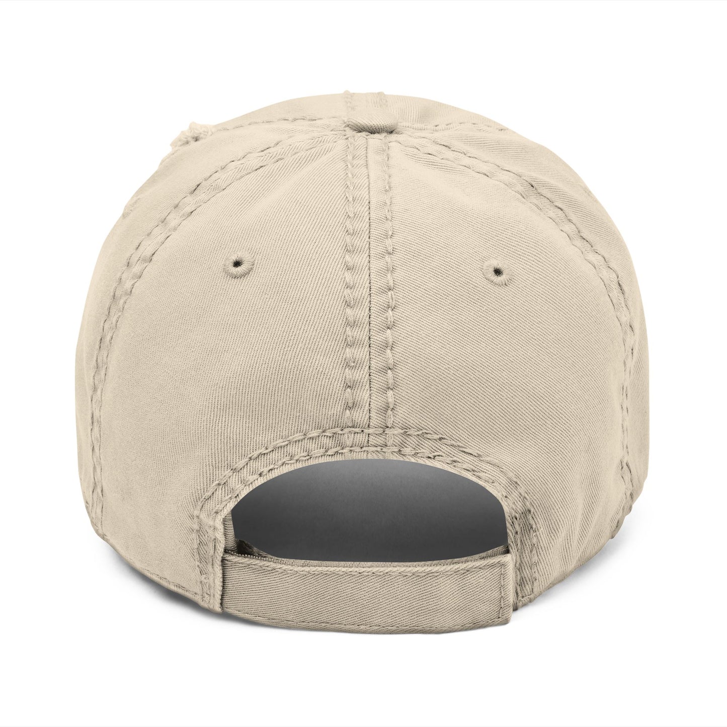 Spoiled & Self Made Distressed Hat (light)