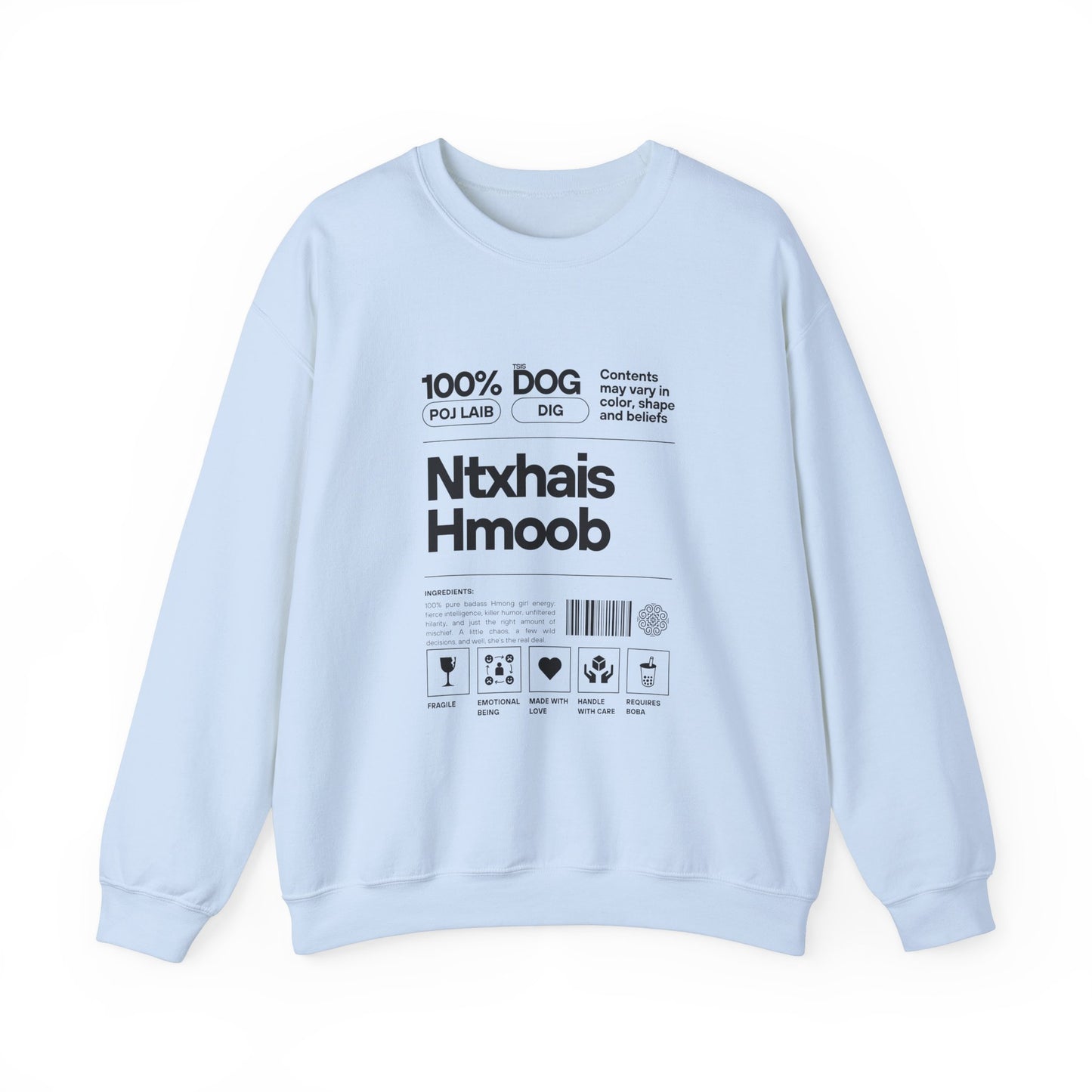 100% Poj Laib Crewneck Sweatshirt