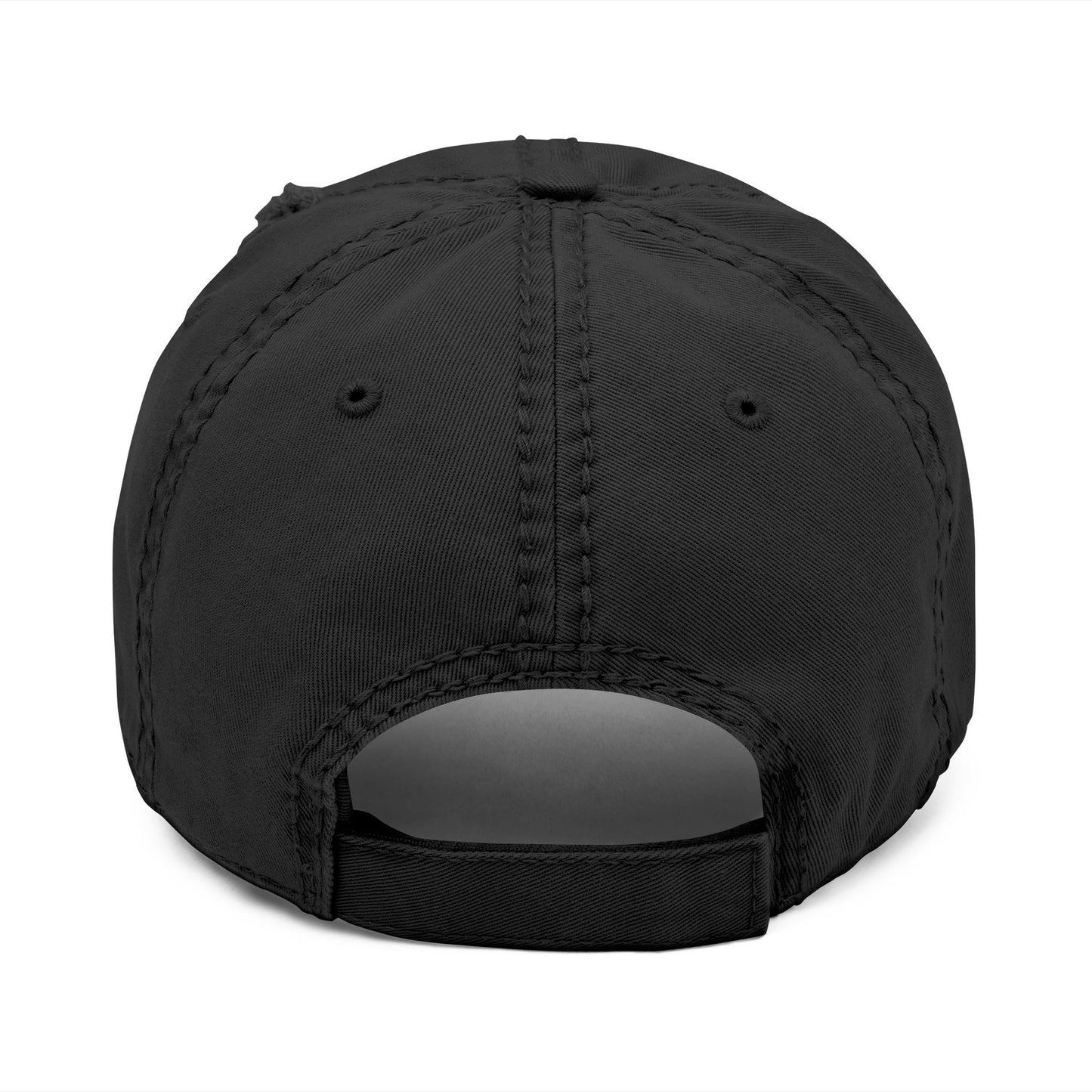 Spoiled & Self Made Distressed Hat (dark)
