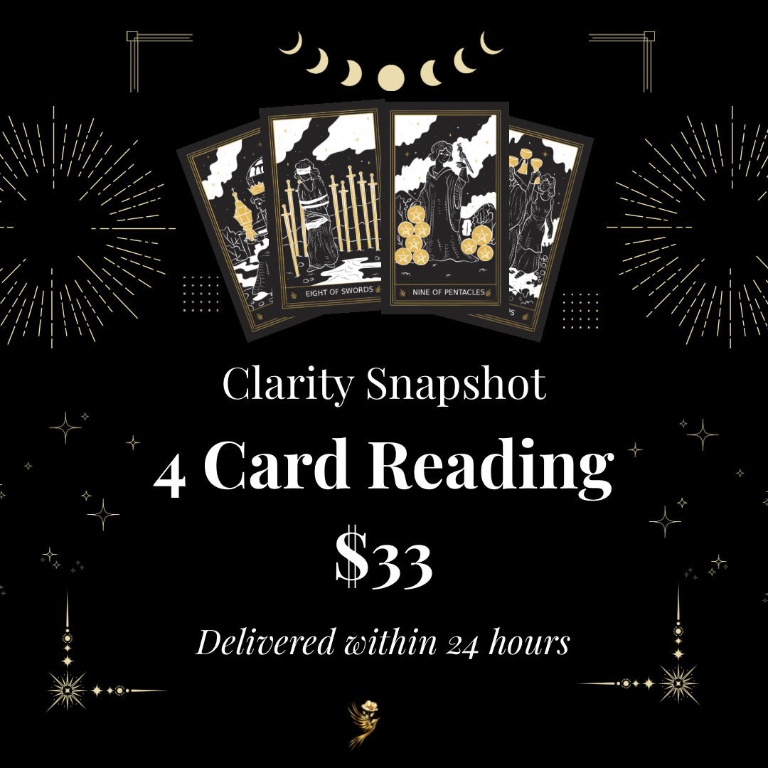 Clarity Snapshot: 4 Card Reading