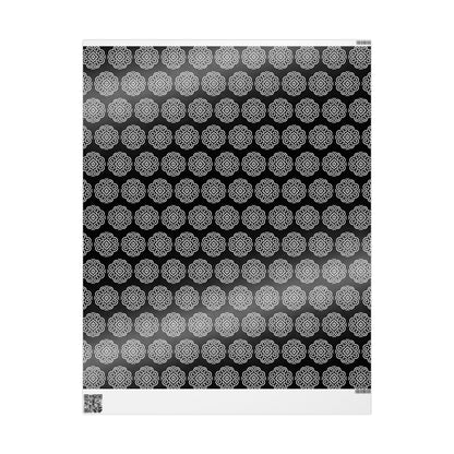 Hmong Wrapping Papers (black & white)