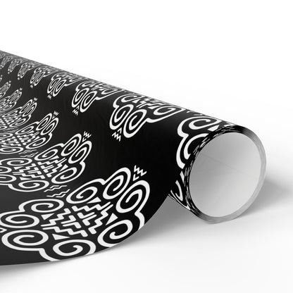 Hmong Wrapping Papers (black & white)